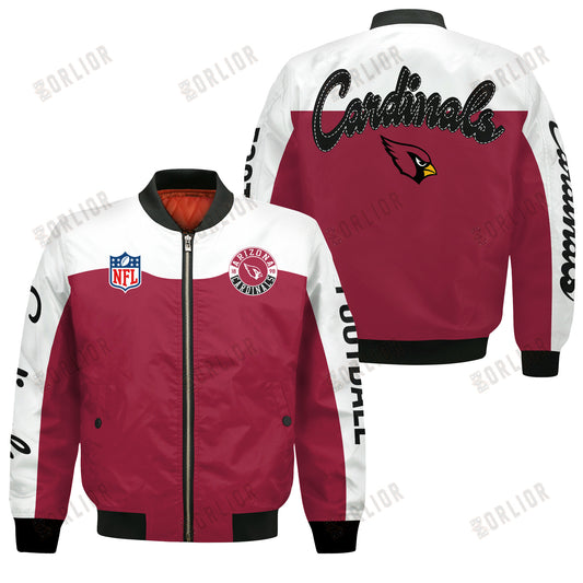 Arizona Cardinals National Football League 2024 Face Any Weather Bomber Jacket