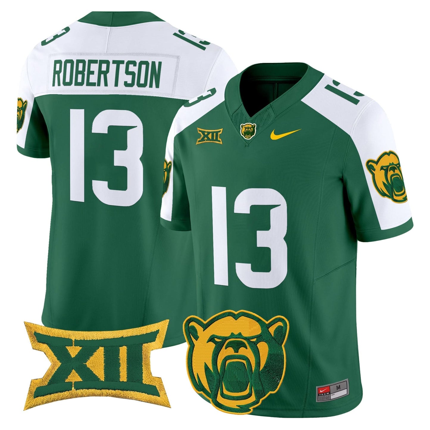 Men's Baylor Bears 2025 Vapor Limited Jersey - All Stitched