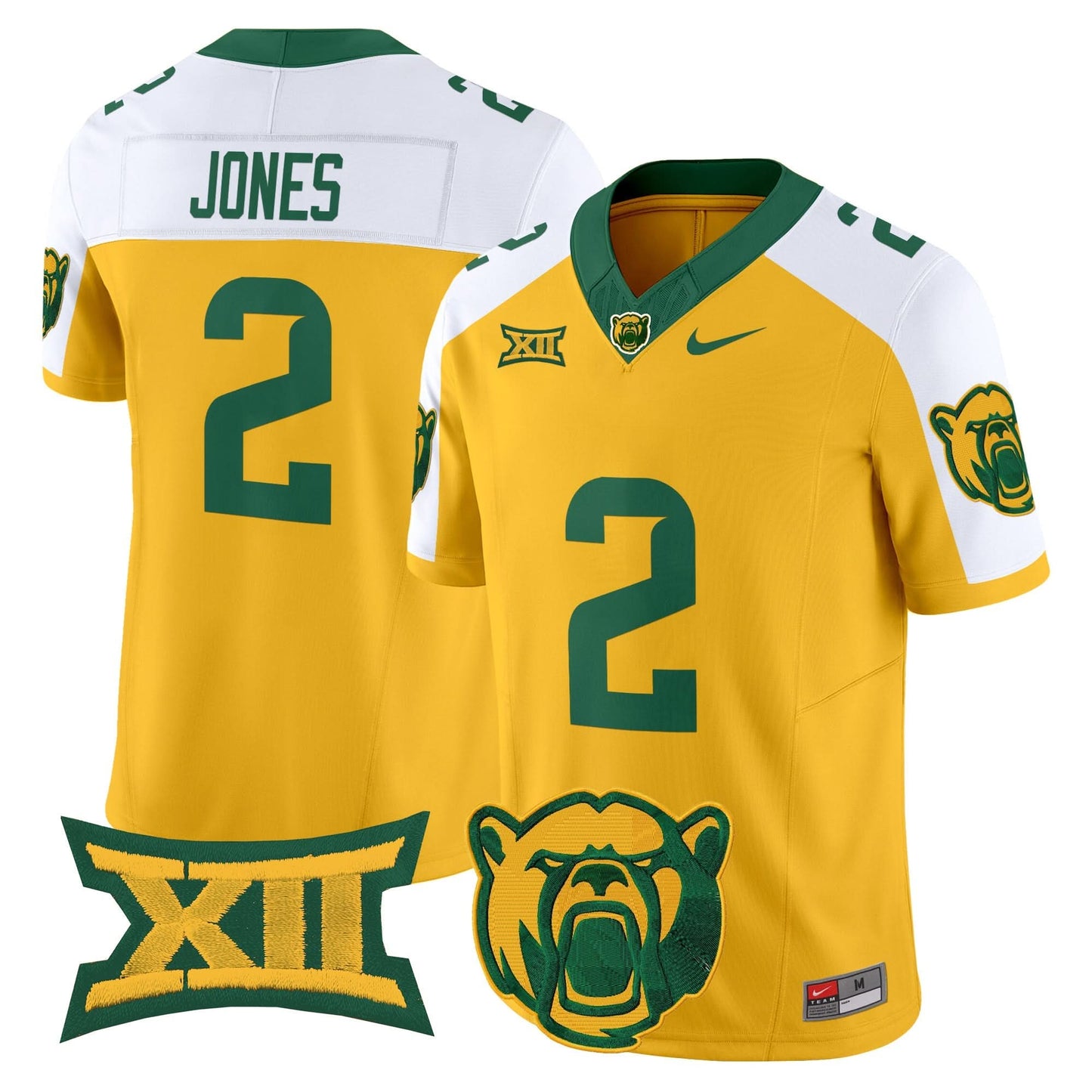 Men's Baylor Bears 2025 Vapor Limited Jersey - All Stitched