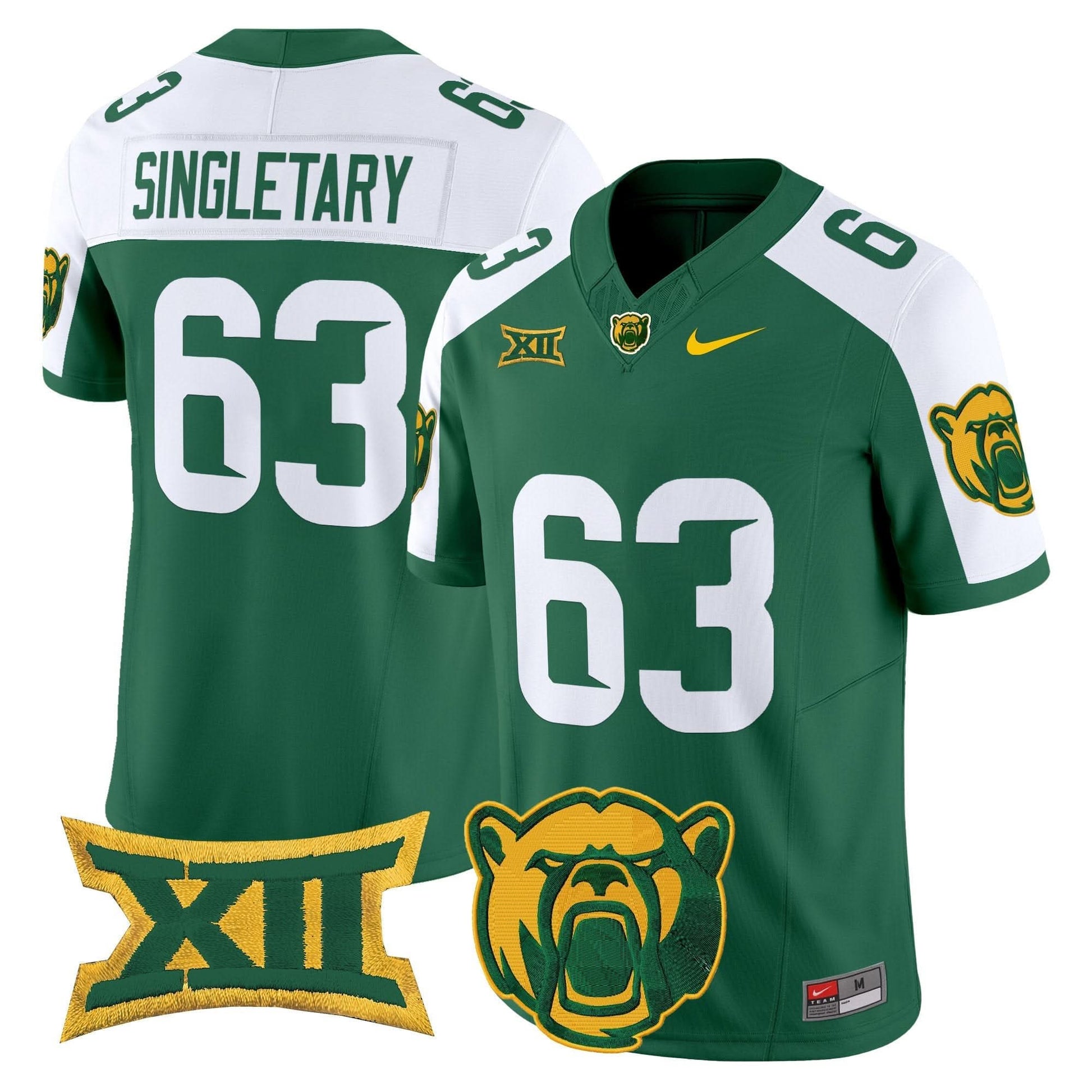 Men's Baylor Bears 2025 Vapor Limited Jersey - All Stitched