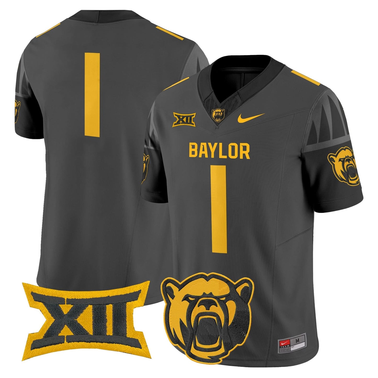 Men's Baylor Bears 2025 Vapor Limited Jersey - All Stitched