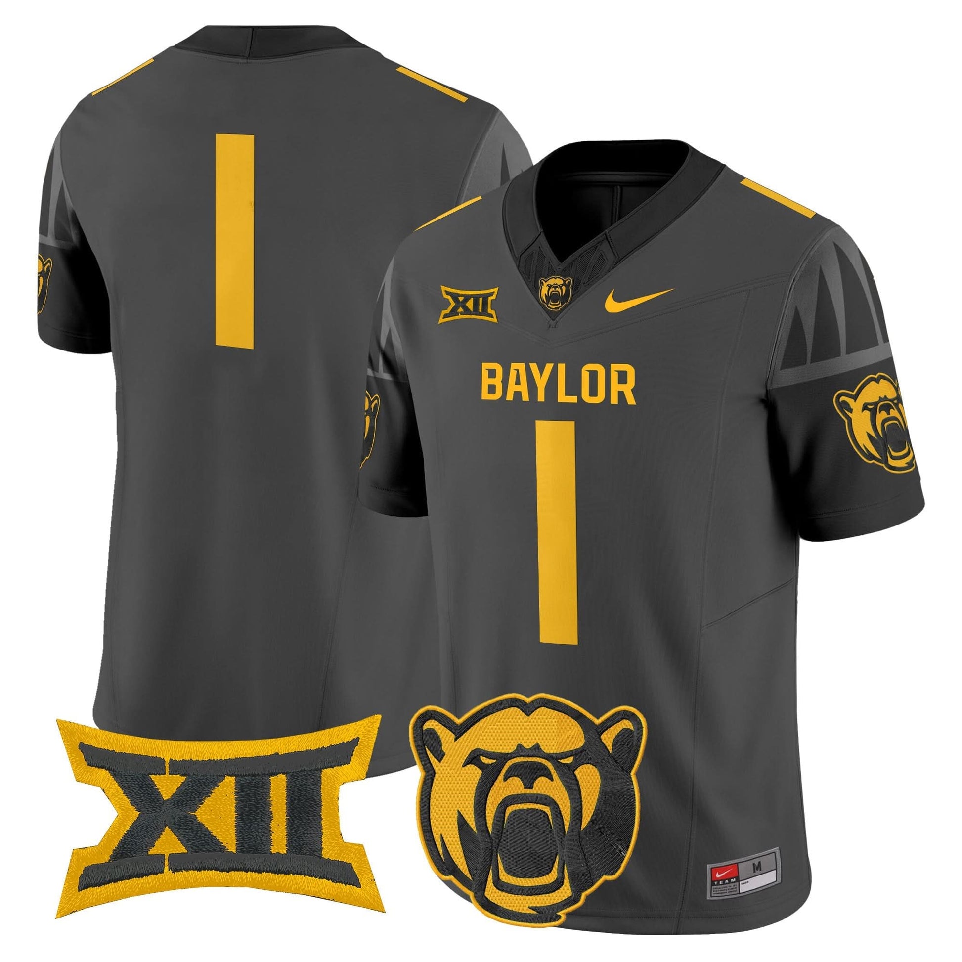 Men's Baylor Bears 2025 Vapor Limited Jersey - All Stitched