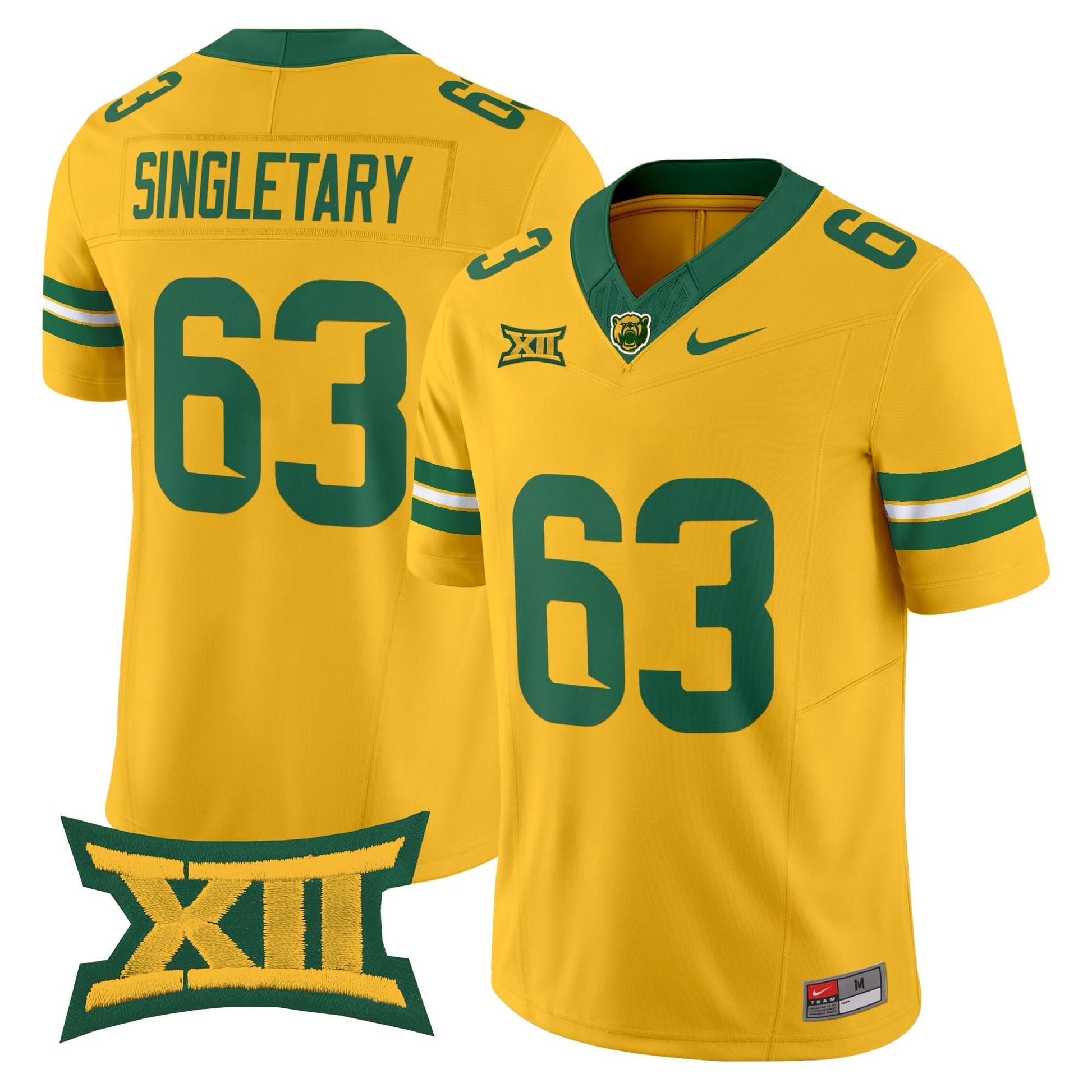 Men's Baylor Bears 2025 Vapor Limited Jersey - All Stitched