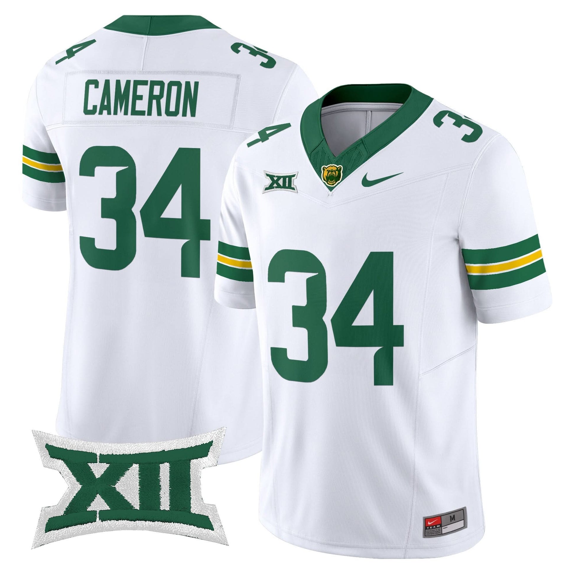 Men's Baylor Bears 2025 Vapor Limited Jersey - All Stitched