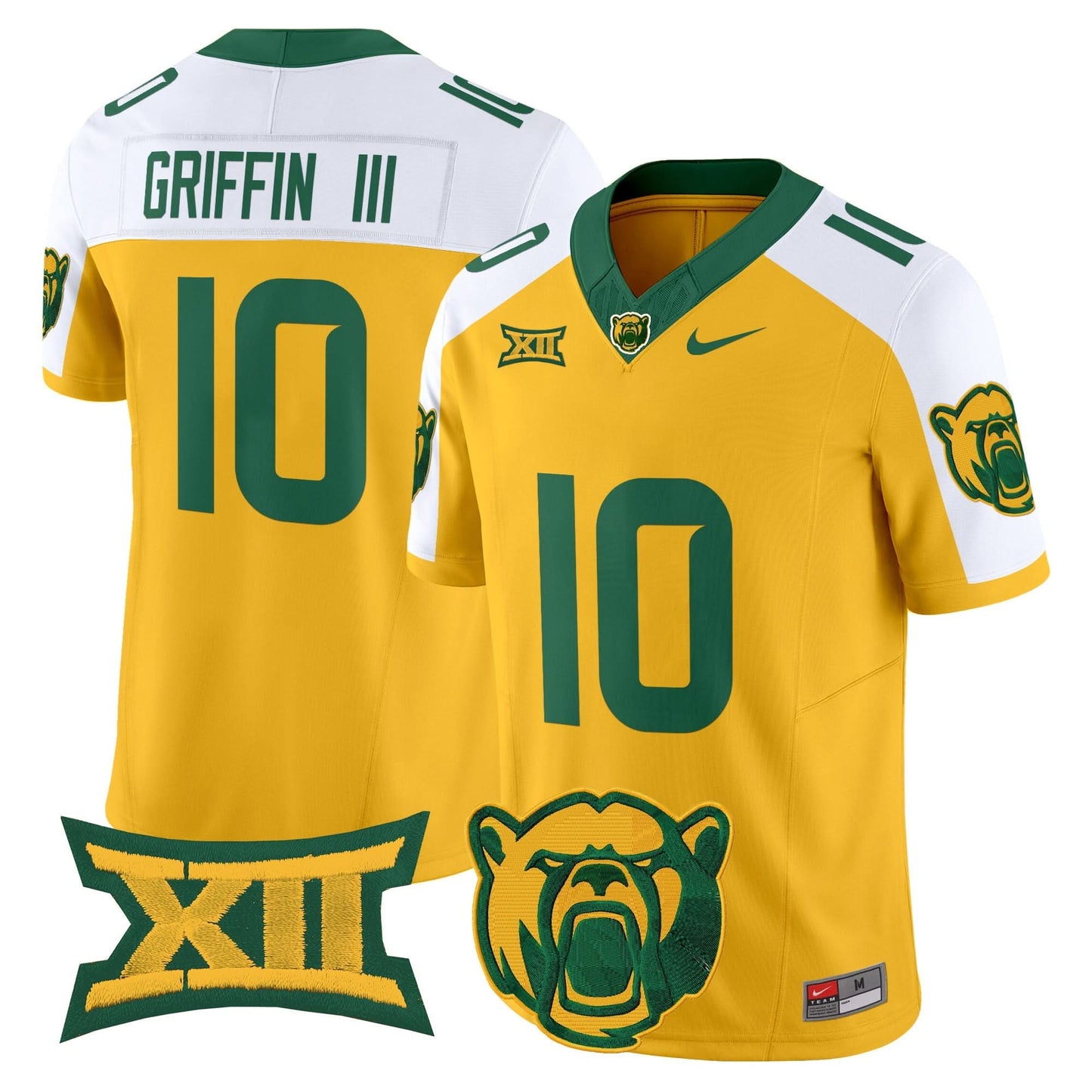 Men's Baylor Bears 2025 Vapor Limited Jersey - All Stitched