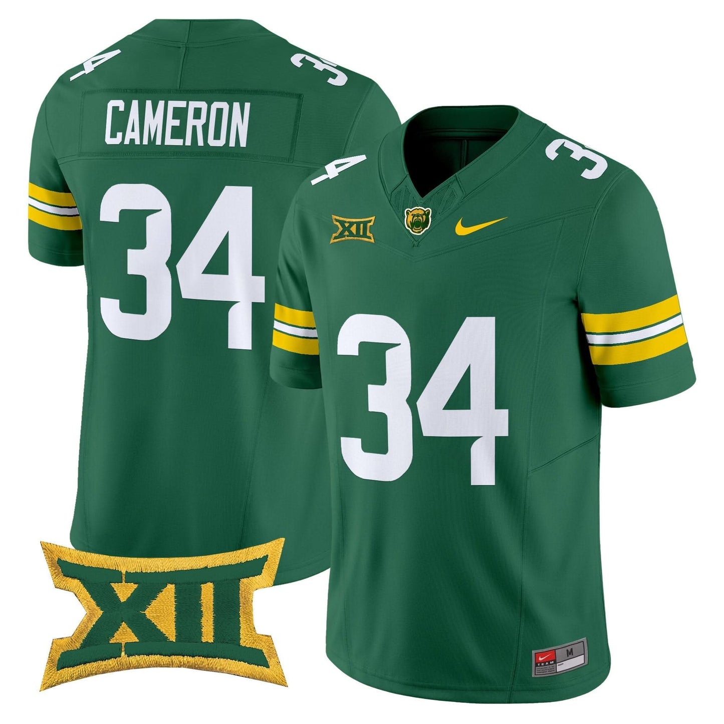 Men's Baylor Bears 2025 Vapor Limited Jersey - All Stitched