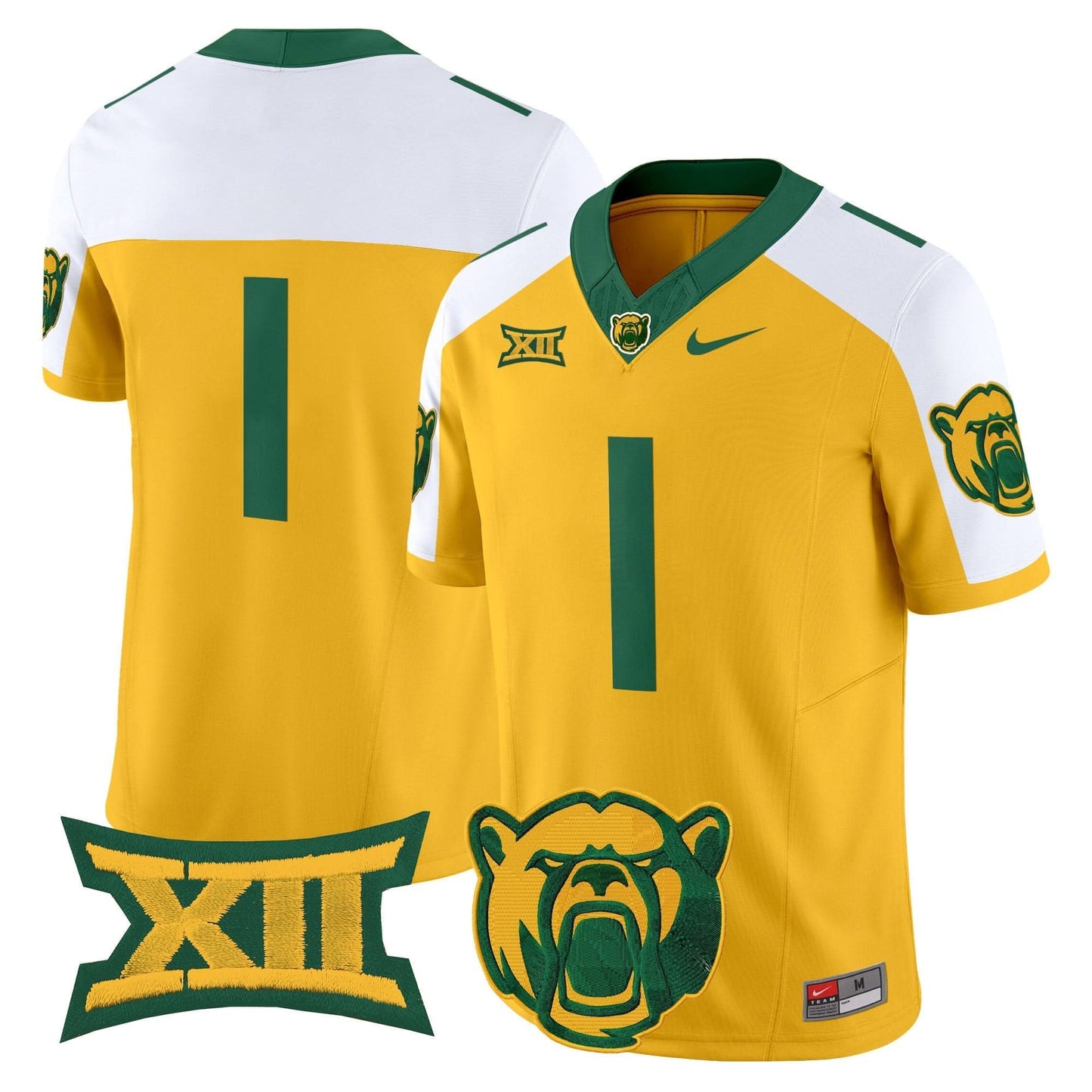Men's Baylor Bears 2025 Vapor Limited Jersey - All Stitched