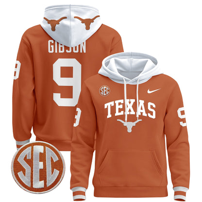 Texas Longhorns 2024 Pullover Hoodie V3 - All Stitched