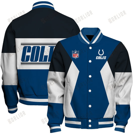 Indianapolis Colts National Football League 2024 Unique Design Unisex Varsity Jacket