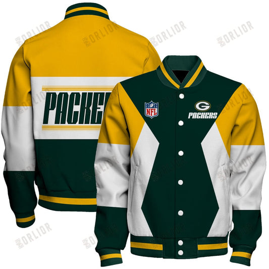 Green Bay Packers National Football League 2024 Unique Design Unisex Varsity Jacket