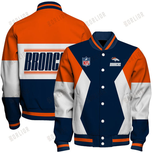 Denver Broncos National Football League 2024 Unique Design Unisex Varsity Jacket