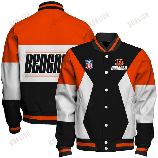 Cincinnati Bengals National Football League 2024 Unique Design Unisex Varsity Jacket