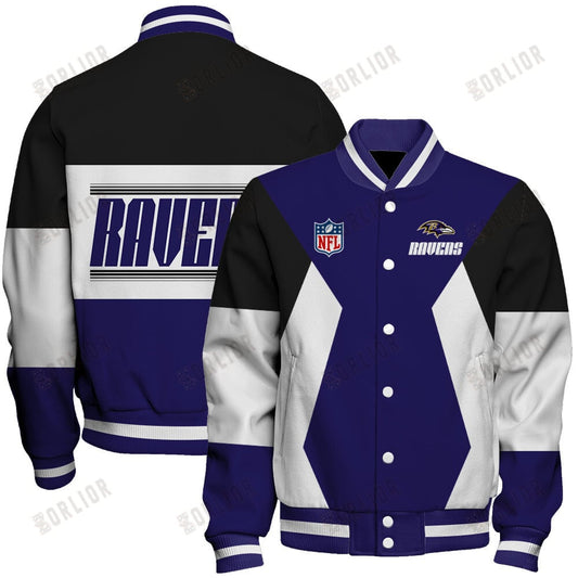 Baltimore Ravens National Football League 2024 Unique Design Unisex Varsity Jacket