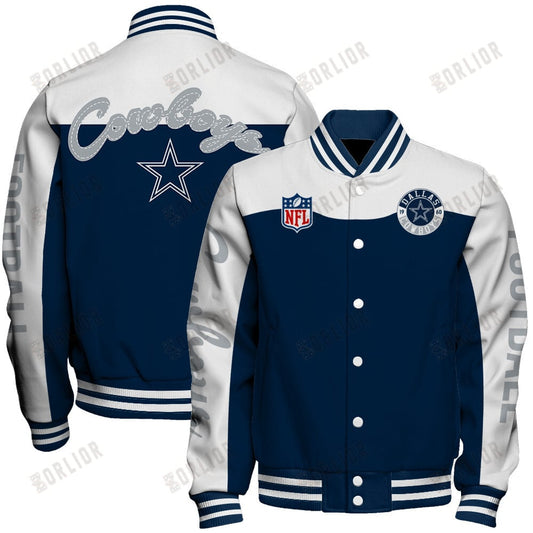 Dallas Cowboys National Football League 2024 Face Any Weather Unisex Varsity Jacket