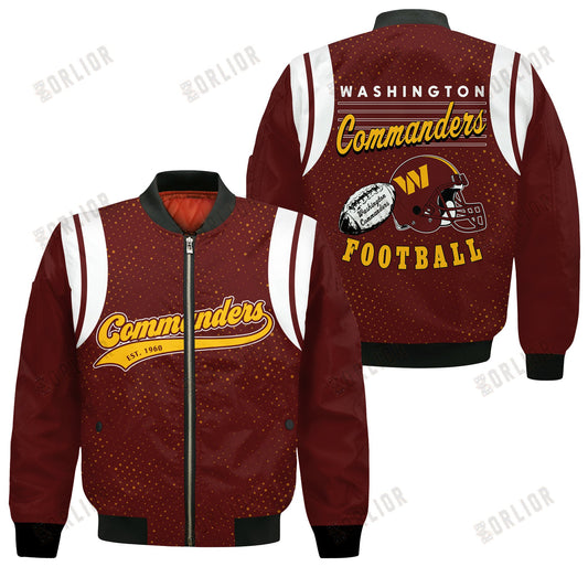 Washington Commanders National Football League 2024 Make Your Mark Bomber Jacket