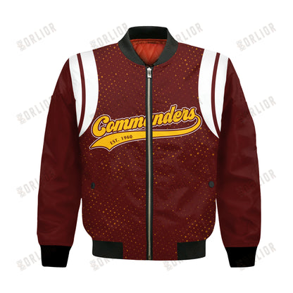 Washington Commanders National Football League 2024 Make Your Mark Bomber Jacket
