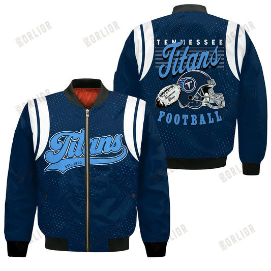 Tennessee Titans National Football League 2024 Make Your Mark Bomber Jacket
