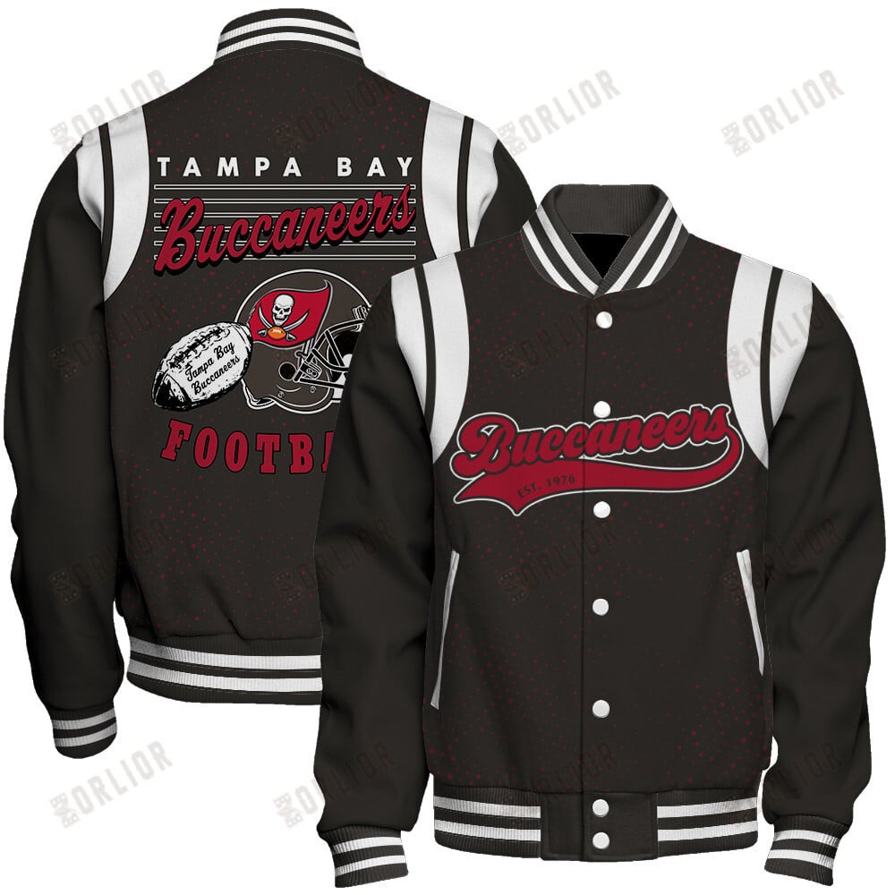 Tampa Bay Buccaneers National Football League 2024 Make Your Mark Unisex Varsity Jacket