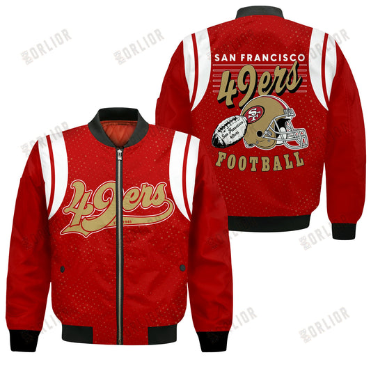 San Francisco 49ers National Football League 2024 Make Your Mark Bomber Jacket