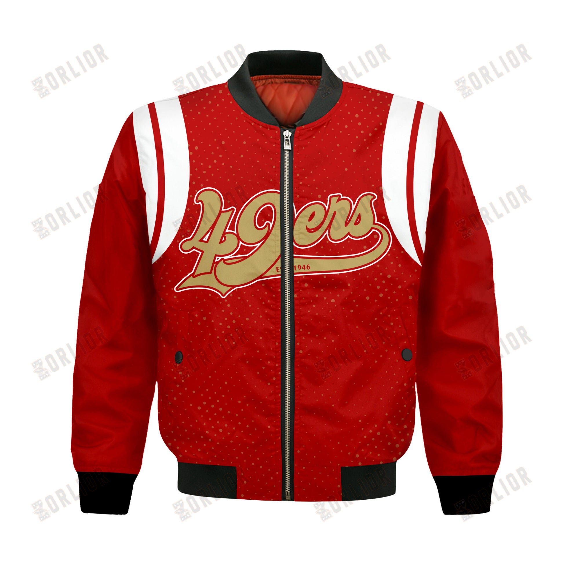 San Francisco 49ers National Football League 2024 Make Your Mark Bomber Jacket
