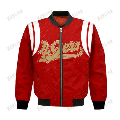 San Francisco 49ers National Football League 2024 Make Your Mark Bomber Jacket