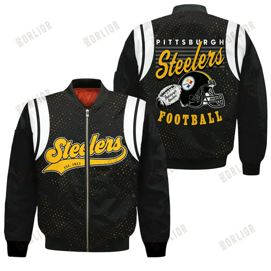 Pittsburgh Steelers National Football League 2024 Make Your Mark Bomber Jacket