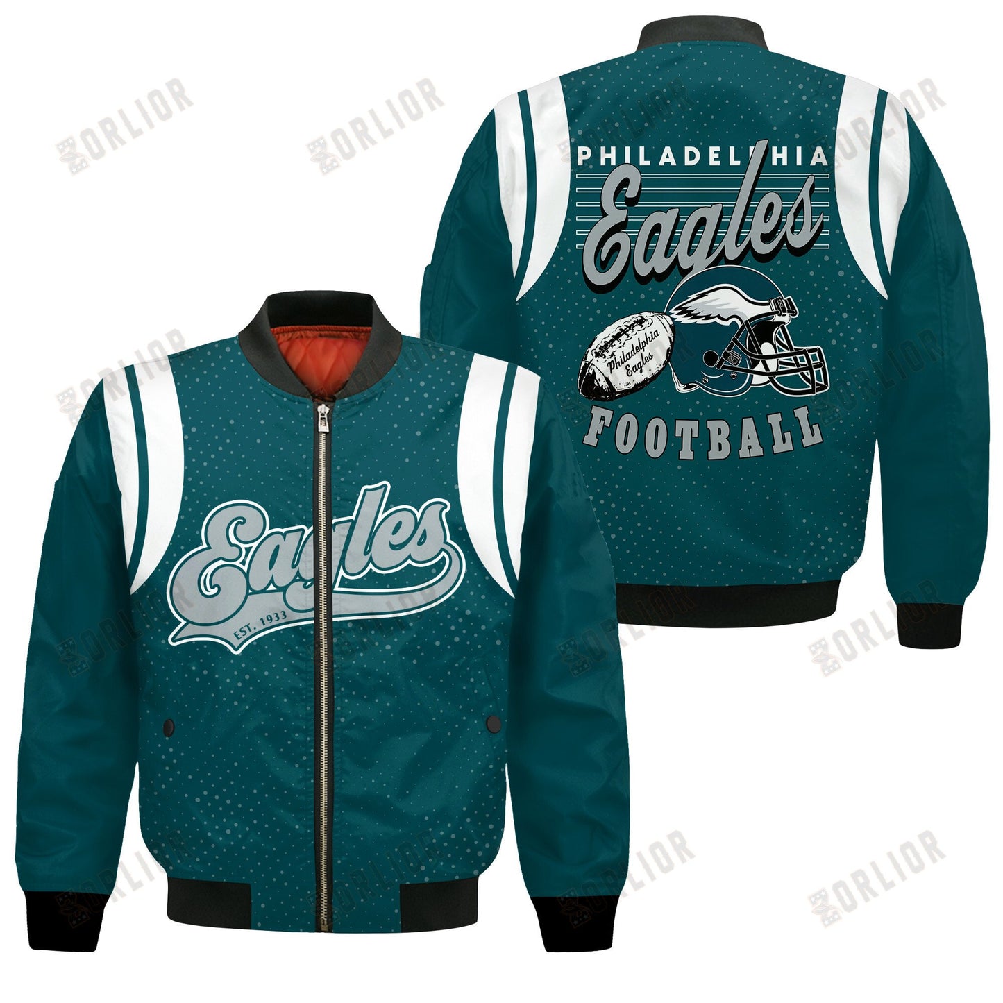Philadelphia Eagles National Football League 2024 Make Your Mark Bomber Jacket