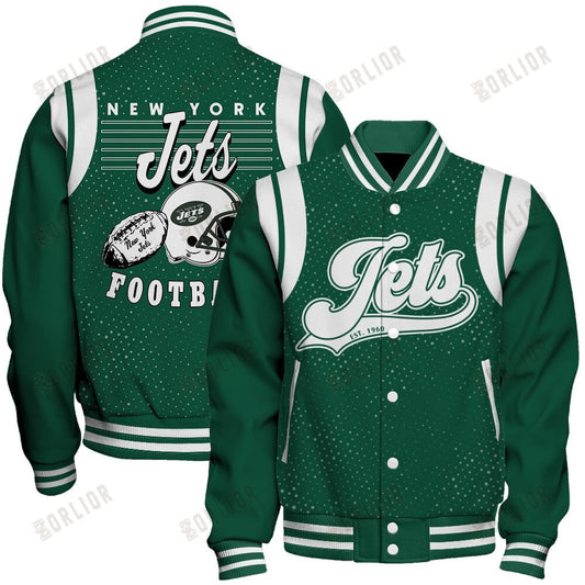 New York Jets National Football League 2024 Make Your Mark Unisex Varsity Jacket