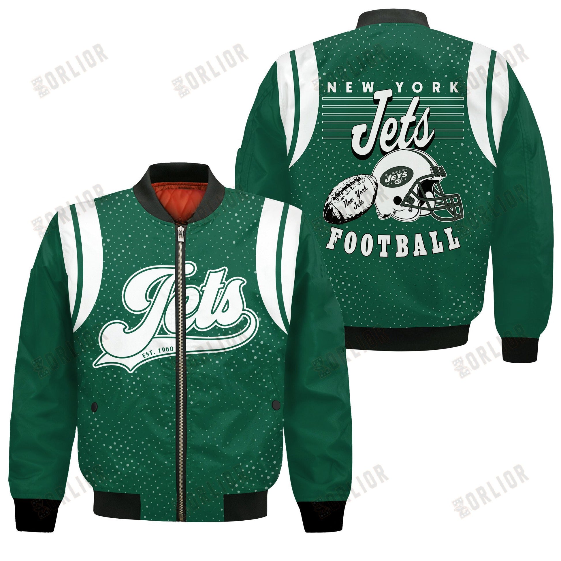 New York Jets National Football League 2024 Make Your Mark Bomber Jacket