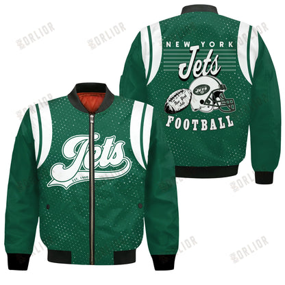 New York Jets National Football League 2024 Make Your Mark Bomber Jacket