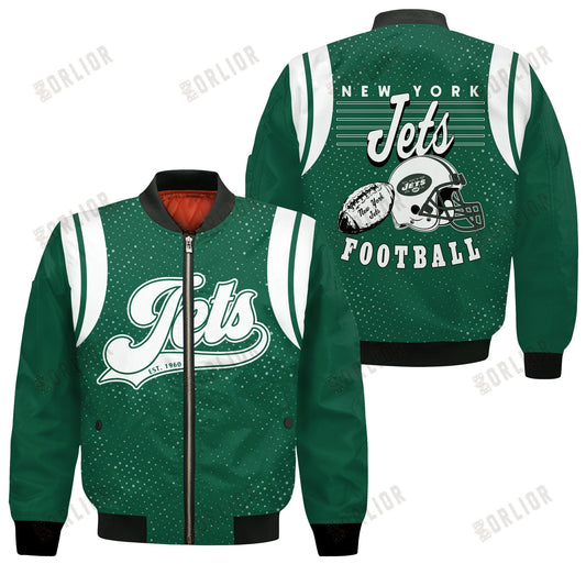 New York Jets National Football League 2024 Make Your Mark Bomber Jacket