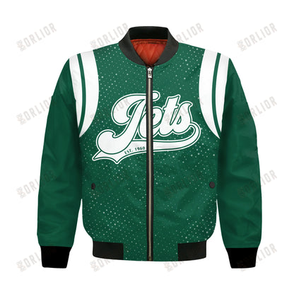 New York Jets National Football League 2024 Make Your Mark Bomber Jacket