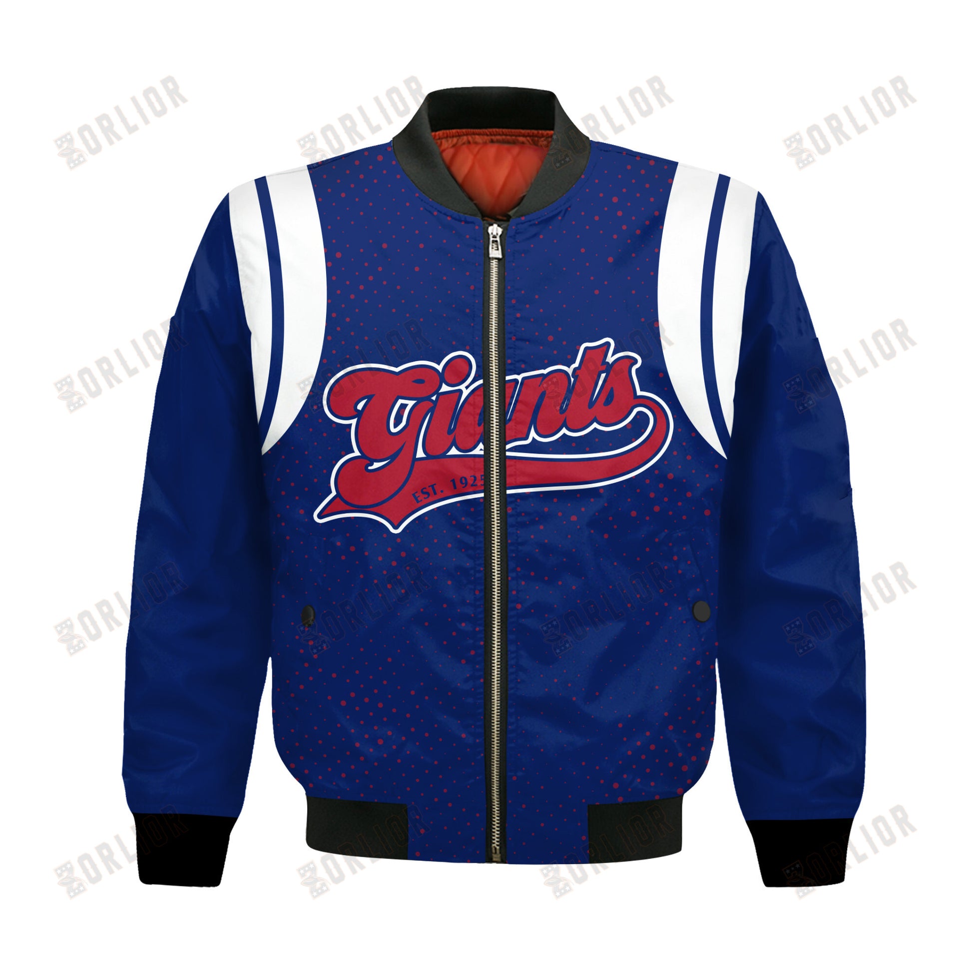 New York Giants National Football League 2024 Make Your Mark Bomber Jacket