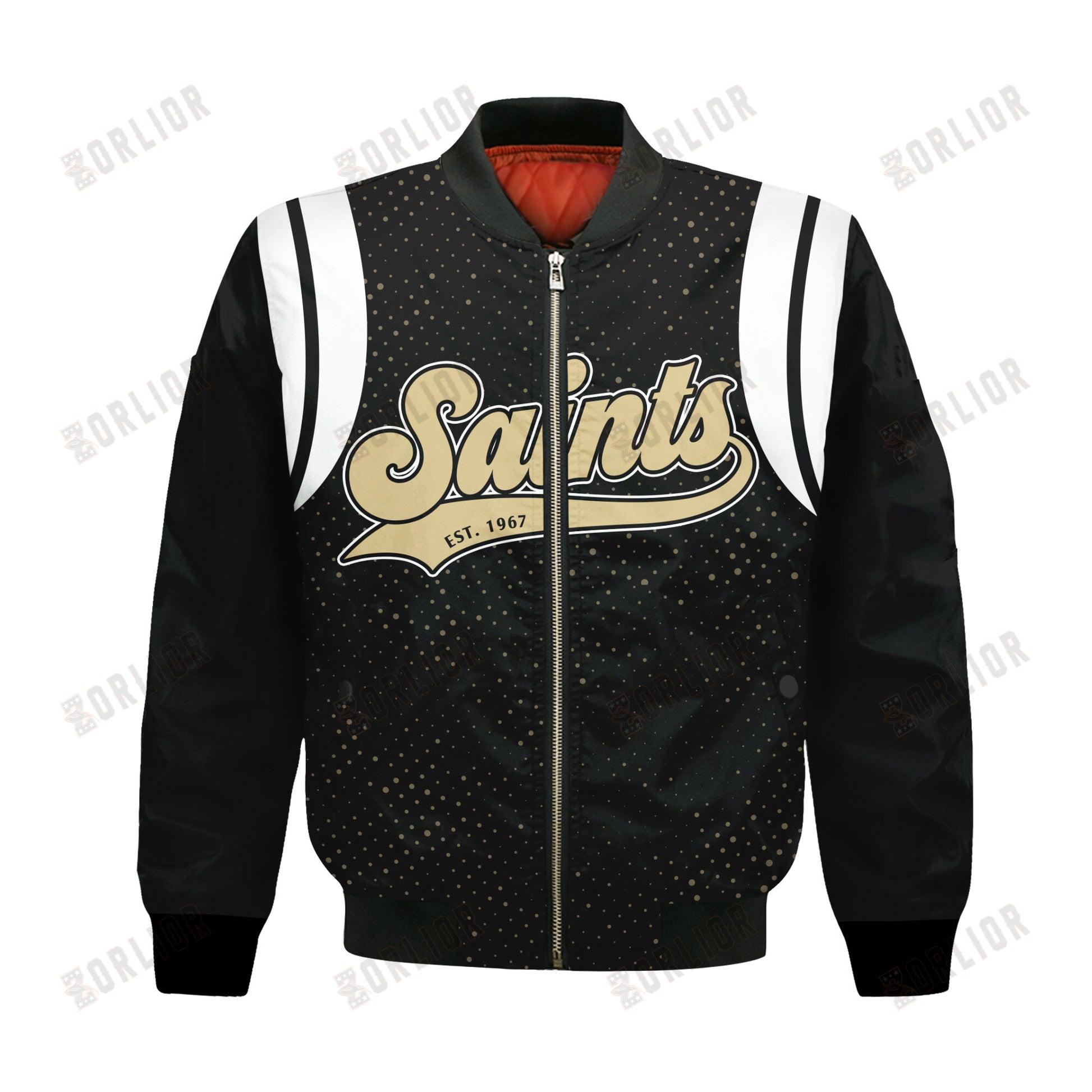 New Orleans Saints National Football League 2024 Make Your Mark Bomber Jacket