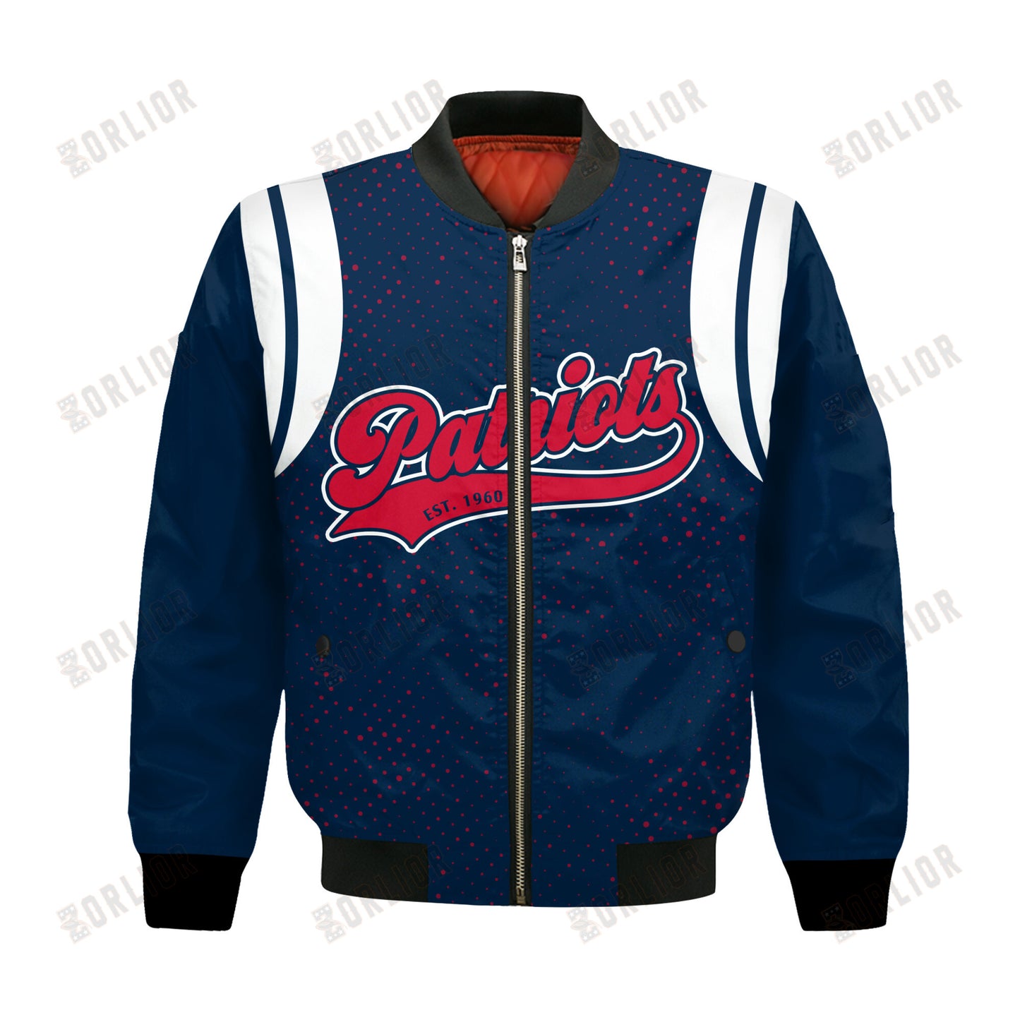 New England Patriots National Football League 2024 Make Your Mark Bomber Jacket