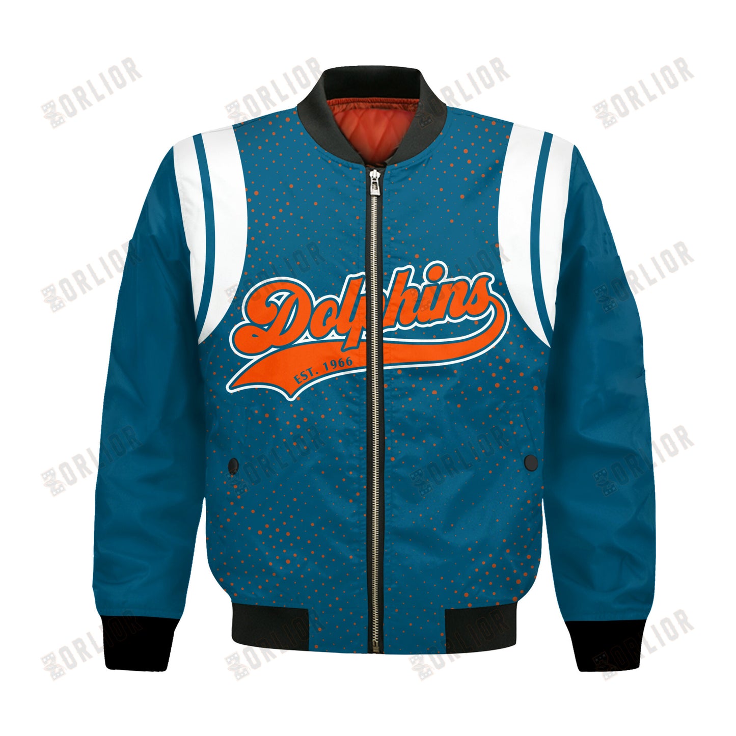 Miami Dolphins National Football League 2024 Make Your Mark Bomber Jacket