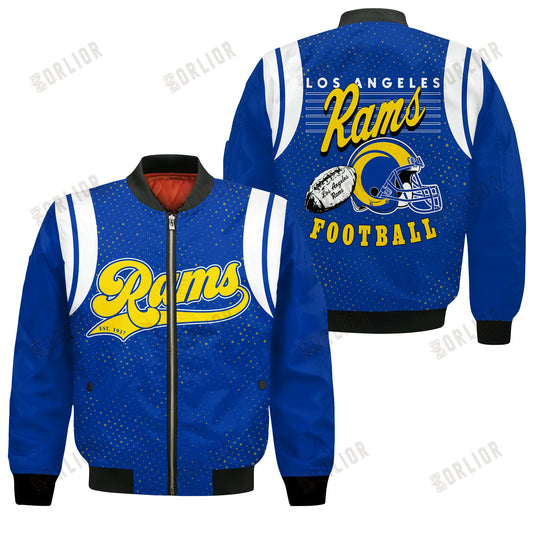 Los Angeles Rams National Football League 2024 Make Your Mark Bomber Jacket