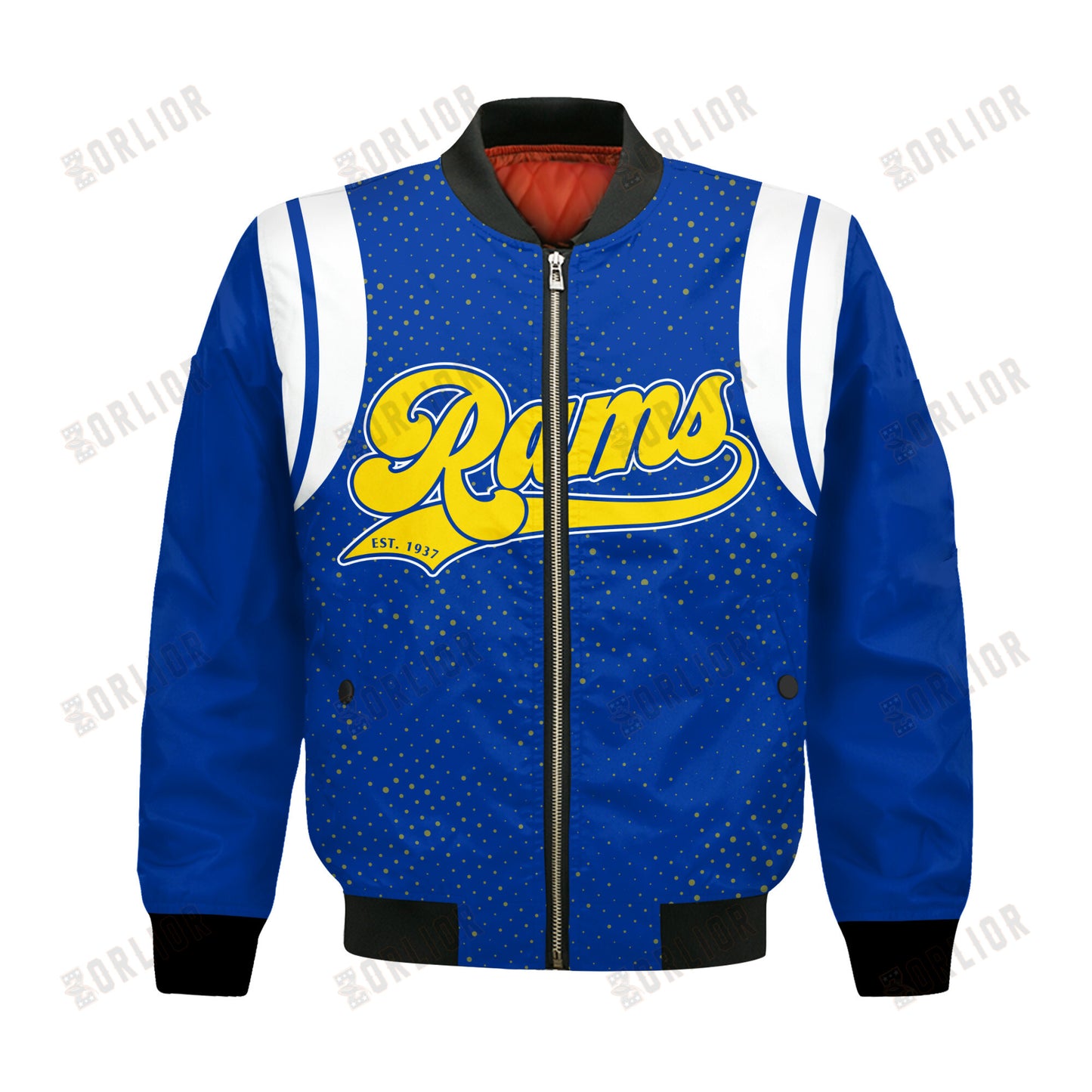 Los Angeles Rams National Football League 2024 Make Your Mark Bomber Jacket