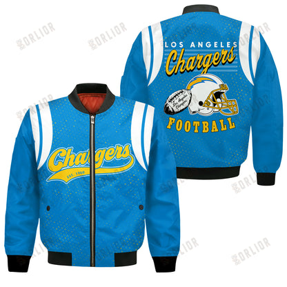 Los Angeles Chargers National Football League 2024 Make Your Mark Bomber Jacket