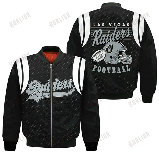 Las Vegas Raiders National Football League 2024 Make Your Mark Bomber Jacket