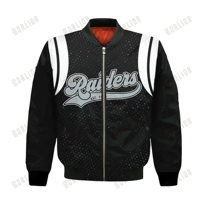 Las Vegas Raiders National Football League 2024 Make Your Mark Bomber Jacket