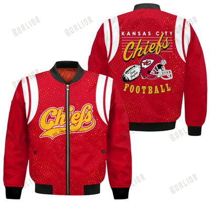 Kansas City Chiefs National Football League 2024 Make Your Mark Bomber Jacket