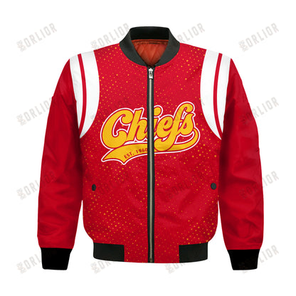 Kansas City Chiefs National Football League 2024 Make Your Mark Bomber Jacket