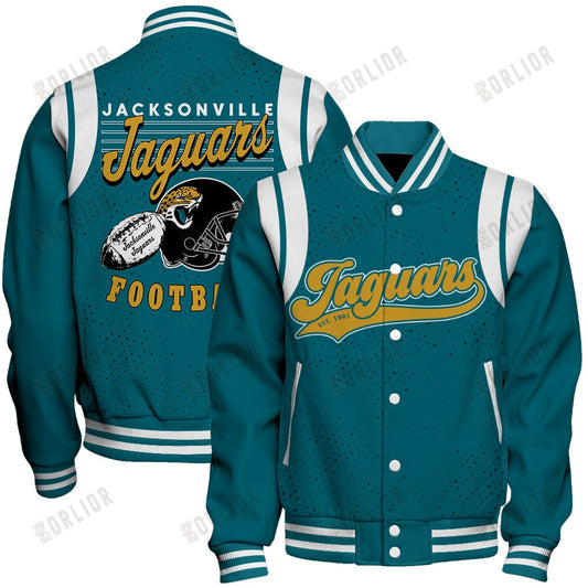 Jacksonville Jaguars National Football League 2024 Make Your Mark Unisex Varsity Jacket