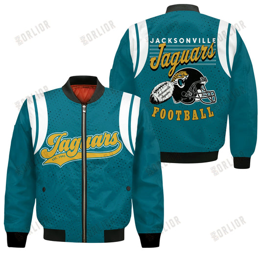 Jacksonville Jaguars National Football League 2024 Make Your Mark Bomber Jacket