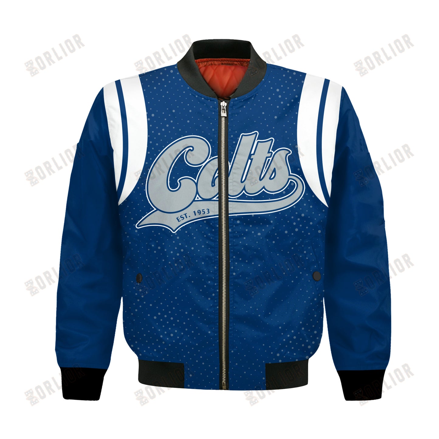 Indianapolis Colts National Football League 2024 Make Your Mark Bomber Jacket