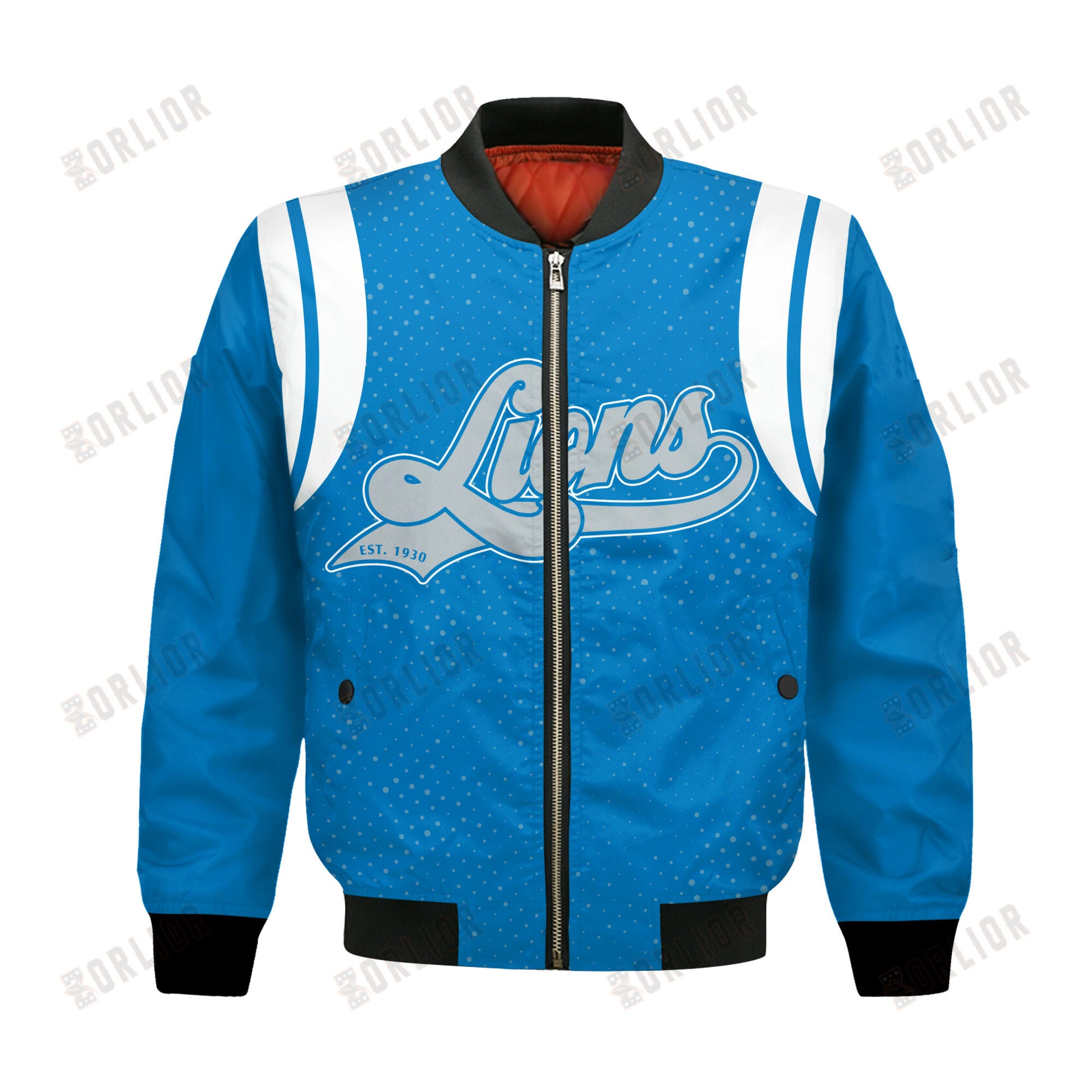 Detroit Lions National Football League 2024 Make Your Mark Bomber Jacket