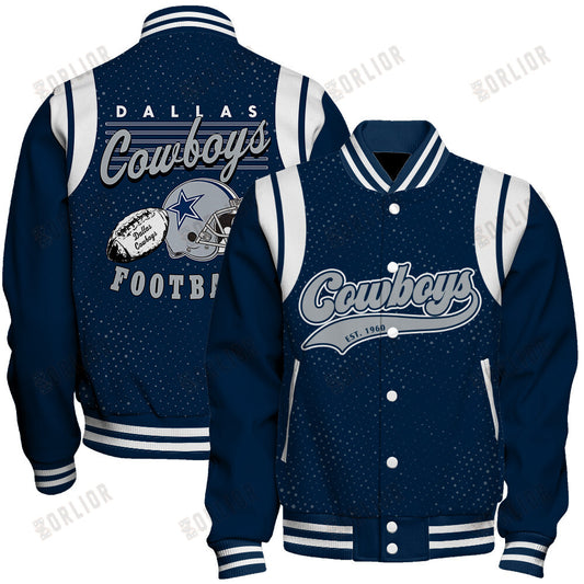 Dallas Cowboys National Football League 2024 Make Your Mark Unisex Varsity Jacket