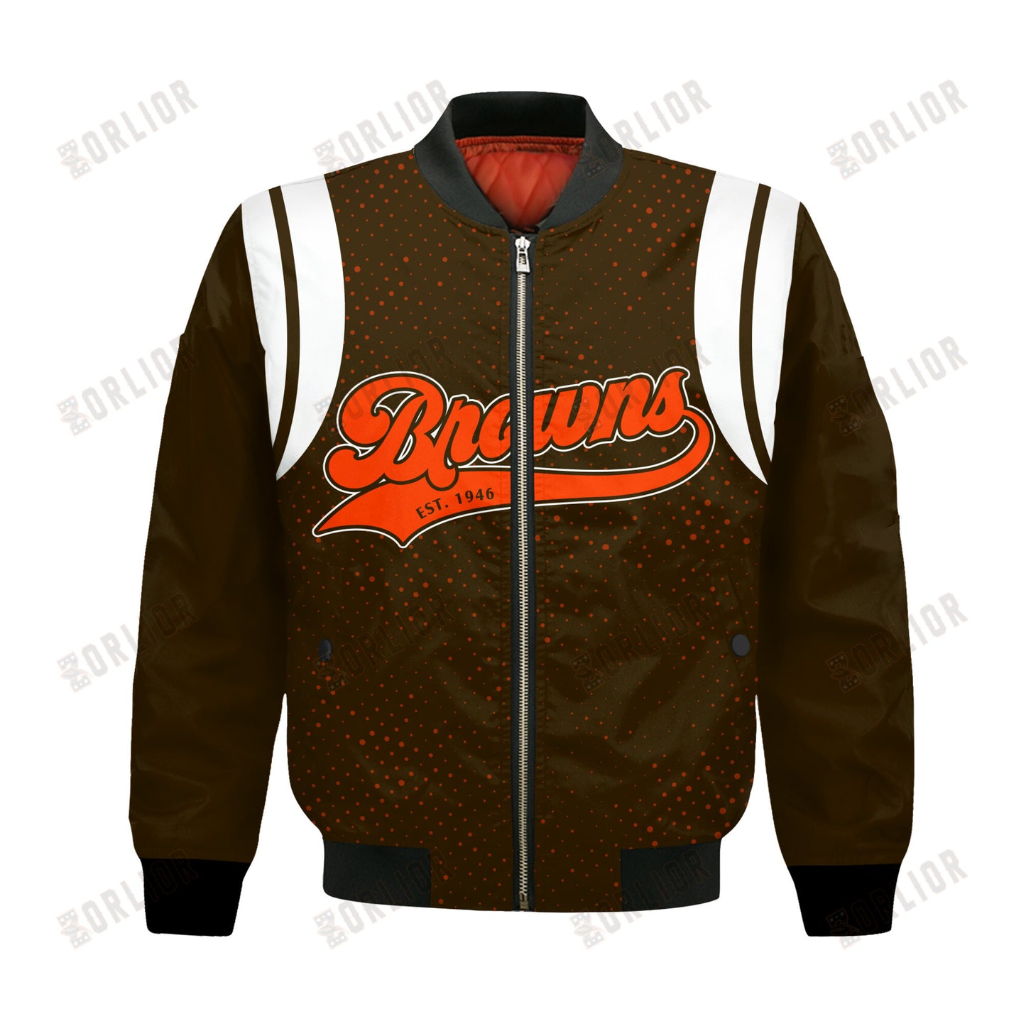 Cleveland Browns National Football League 2024 Make Your Mark Bomber Jacket