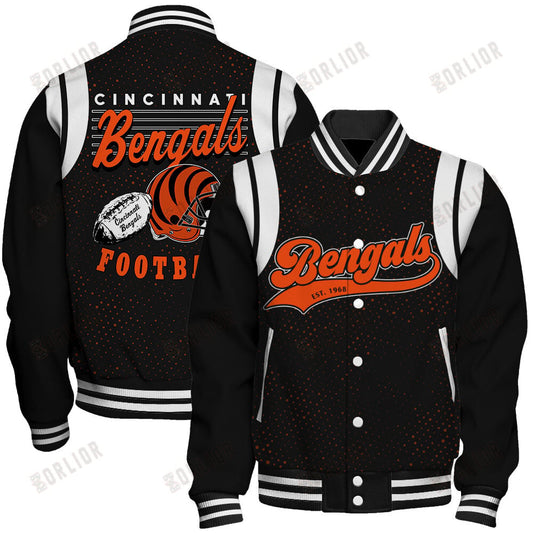 Cincinnati Bengals National Football League 2024 Make Your Mark Unisex Varsity Jacket